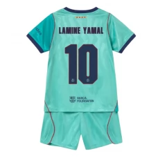 FC Barcelona Lamine Yamal 10 Kolmospaita 2026-27 Lasten Pelipaita