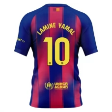 FC Barcelona Lamine Yamal 10 Kotipelipaita 2025-26 Jalkapallo Pelipaidat Peliasut