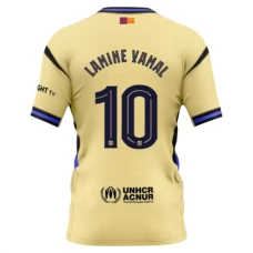 FC Barcelona Lamine Yamal 10 Vieraspelipaita 2025-26 Jalkapallo Pelipaidat Peliasut