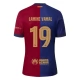 FC Barcelona Lamine Yamal 19 Kotipelipaita 2024-25 Jalkapallo Pelipaidat Peliasut
