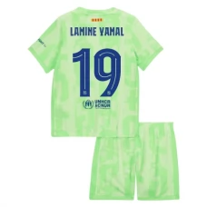 FC Barcelona Lamine Yamal 19 Lasten Kolmas Pelipaita 2024-25 Jalkapallo Pelipaidat Peliasut