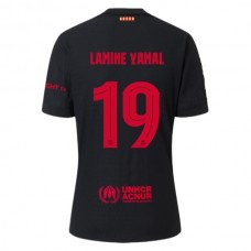 FC Barcelona Lamine Yamal 19 Vieraspelipaita 2024-25 Jalkapallo Pelipaidat Peliasut