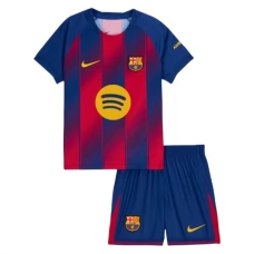 FC Barcelona Lasten Kotipelipaita 2025-26 Jalkapallo Pelipaidat Peliasut