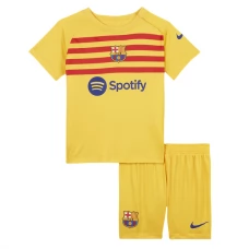 FC Barcelona Lasten Kotipelipaita Fourth 2023-24 Jalkapallo Pelipaidat Peliasut