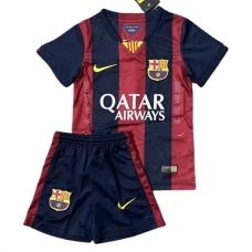 FC Barcelona Lasten Kotipelipaita Retro 2014-15 Jalkapallo Pelipaidat Peliasut