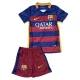 FC Barcelona Lasten Kotipelipaita Retro 2015-16 Jalkapallo Pelipaidat Peliasut