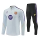FC Barcelona Lasten Tracksuit 2026-27 - 1-4 Zip Harmaa