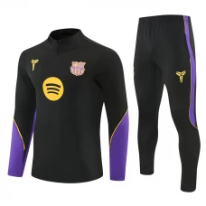 FC Barcelona Lasten Tracksuit 2026-27 - 1-4 Zip Musta