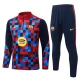 FC Barcelona Lasten Tracksuit 2026-27 - 1-4 Zip Sininen