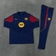 FC Barcelona Lasten Tracksuit 2026-27 - 1-4 Zip Sininen