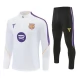 FC Barcelona Lasten Tracksuit 2026-27 - 1-4 Zip Valkoinen