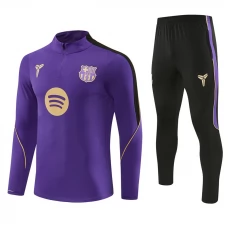 FC Barcelona Lasten Tracksuit 2026-27 - 1-4 Zip Violetti