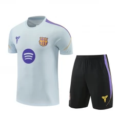 FC Barcelona Lasten Tracksuit(Paita+Shorts) 2026-27 Harmaa