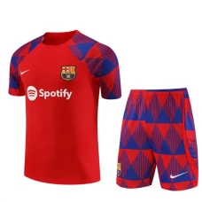 FC Barcelona Lasten Treenipaita Suits 2023-24 - Shorts Sininen Punainen