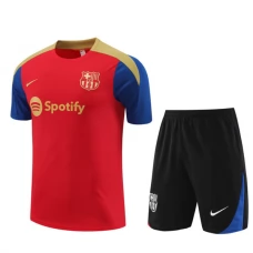 FC Barcelona Lasten Treenipaita Suits 2024-25 - Shorts Punainen
