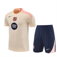 FC Barcelona Lasten Treenipaita Suits 2025-26 - Shorts Beige