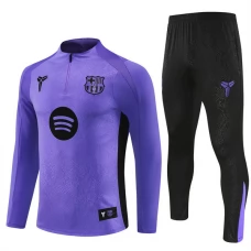 FC Barcelona Lasten Verryttelypuku 2025-26 - 1-4 Zip Violetti