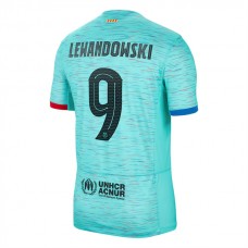 FC Barcelona Lewandowski 9 Kolmas Pelipaita 2023-24 Jalkapallo Pelipaidat Peliasut