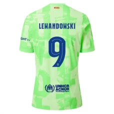FC Barcelona Lewandowski 9 Kolmas Pelipaita 2024-25 Jalkapallo Pelipaidat Peliasut
