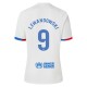 FC Barcelona Lewandowski 9 Vieraspelipaita 2023-24 Jalkapallo Pelipaidat Peliasut