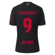 FC Barcelona Lewandowski 9 Vieraspelipaita 2024-25 Jalkapallo Pelipaidat Peliasut