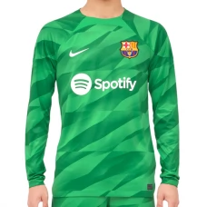 FC Barcelona Maalivahdin Kotipelipaita 2023-24 Jalkapallo Pelipaidat Peliasut(L/S)