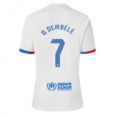 FC Barcelona O. Dembele 7 Vieraspelipaita 2023-24 Jalkapallo Pelipaidat Peliasut