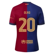 FC Barcelona Olmo 20 Kotipelipaita 2024-25 Jalkapallo Pelipaidat Peliasut