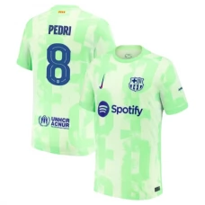 FC Barcelona Pedri 8 Kolmas Pelipaita 2024-25 Jalkapallo Pelipaidat Peliasut
