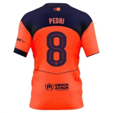FC Barcelona Pedri 8 Kolmas Pelipaita 2025-26 Jalkapallo Pelipaidat Peliasut