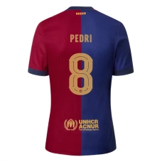 FC Barcelona Pedri 8 Kotipelipaita 2024-25 Jalkapallo Pelipaidat Peliasut