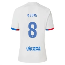 FC Barcelona Pedri 8 Vieraspelipaita 2023-24 Jalkapallo Pelipaidat Peliasut