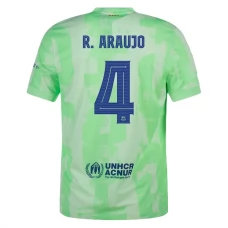 FC Barcelona R.Araujo 4 Kolmas Pelipaita 2024-25 Jalkapallo Pelipaidat Peliasut