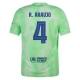 FC Barcelona R.Araujo 4 Kolmas Pelipaita 2024-25 Jalkapallo Pelipaidat Peliasut