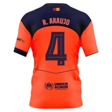 FC Barcelona R.Araujo 4 Kolmas Pelipaita 2025-26 Jalkapallo Pelipaidat Peliasut