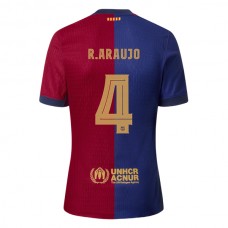 FC Barcelona R.Araujo 4 Kotipelipaita 2024-25 Jalkapallo Pelipaidat Peliasut
