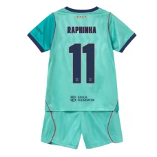 FC Barcelona Raphinha 11 Kolmospaita 2026-27 Lasten Pelipaita