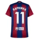 FC Barcelona Raphinha 11 Kotipelipaita 2023-24 Jalkapallo Pelipaidat Peliasut