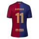FC Barcelona Raphinha 11 Kotipelipaita 2024-25 Jalkapallo Pelipaidat Peliasut