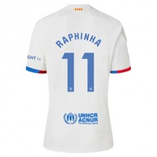 FC Barcelona Raphinha 11 Vieraspelipaita 2023-24 Jalkapallo Pelipaidat Peliasut
