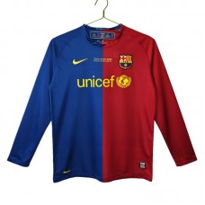 FC Barcelona Retro Kotipaita 2008-09 Pelipaita Long Sleeve