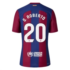 FC Barcelona S. Roberto 20 Kotipelipaita 2023-24 Jalkapallo Pelipaidat Peliasut
