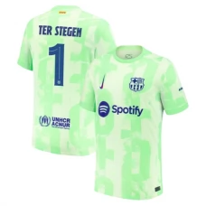 FC Barcelona Ter Stegen 1 Kolmas Pelipaita 2024-25 Jalkapallo Pelipaidat Peliasut
