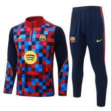 FC Barcelona Tracksuit 2026-27 - 1-4 Zip Sininen