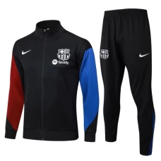 FC Barcelona Treenitakki Suits 2024-25 - Musta Sininen
