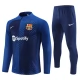 FC Barcelona Verryttelypuku 2023-24 - 1-4 Zip Sininen Camouflage