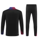 FC Barcelona Verryttelypuku 2024-25 - 1-4 Zip Musta