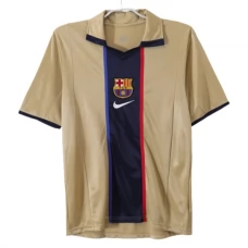 FC Barcelona Vieraspelipaita Retro 2001-02 Jalkapallo Pelipaidat Peliasut