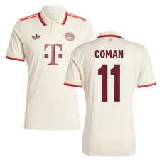 FC Bayern München Coman 11 Kolmas Pelipaita 2024-25 Jalkapallo Pelipaidat Peliasut