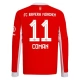 FC Bayern München Coman 11 Kotipelipaita 2025-26 Jalkapallo Pelipaidat Peliasut(L/S)
